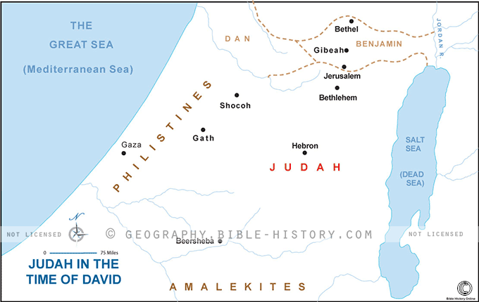 Judah in the Time of David hero image