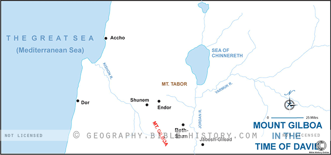 Mount Gilboa in the Time of David hero image