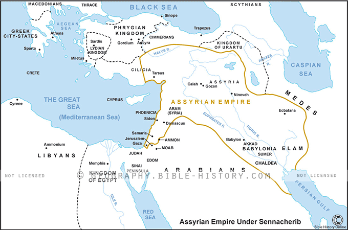 Assyrian Empire Under Sennacherib hero image