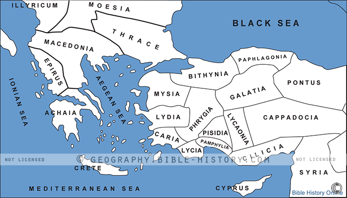 Map of Asia in Roman Times hero image