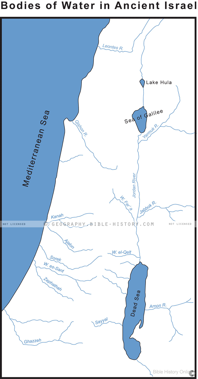 Bodies of Water in Ancient Israel hero image