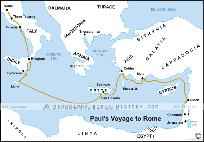 Paul’s Voyage to Rome hero image