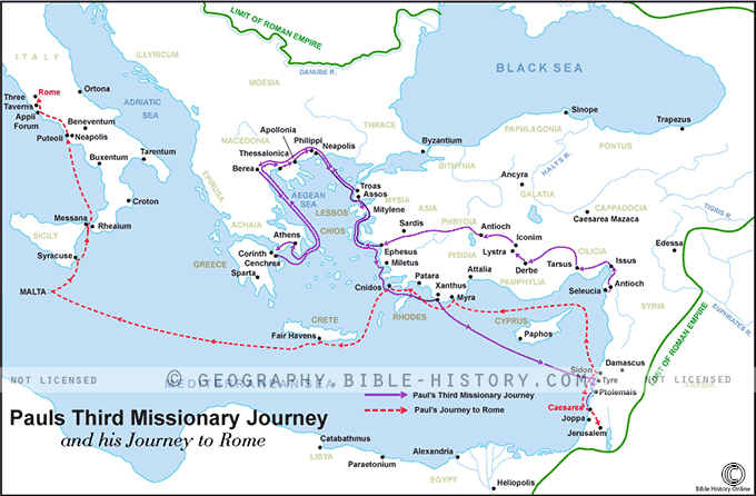 Paul’s Third Missionary Journey hero image