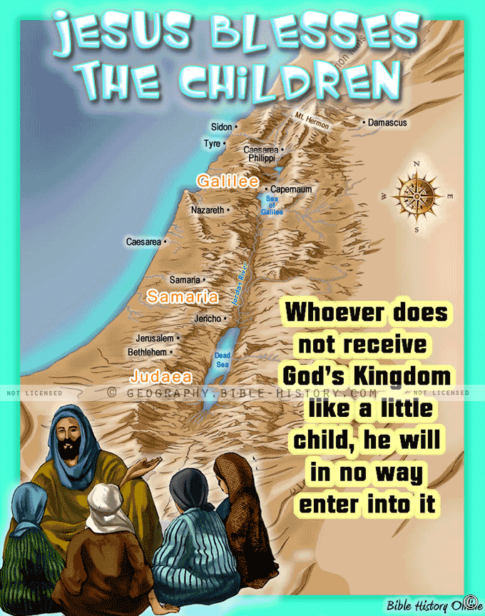 Jesus Blesses the Children hero image