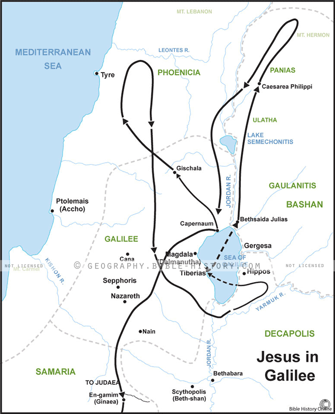 Jesus in Galilee hero image