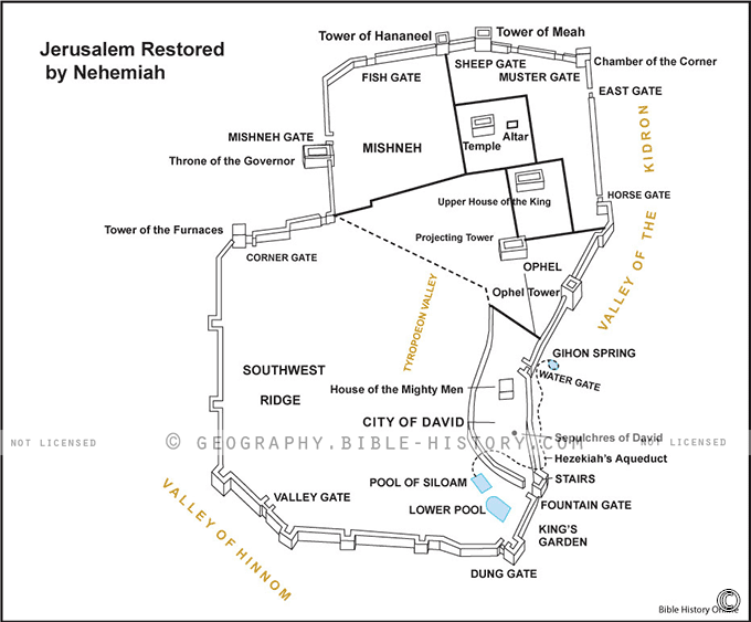 Jerusalem Restored by Nehemiah hero image