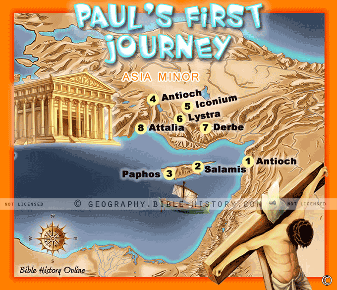 Paul’s First Journey hero image